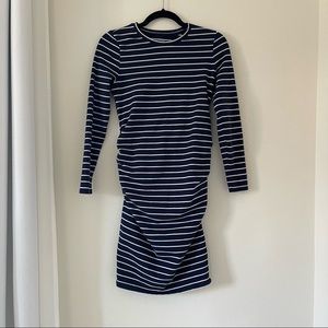 Old Navy Long Sleeve Jersey Knit Bodycon Midi Maternity Dress - size XS